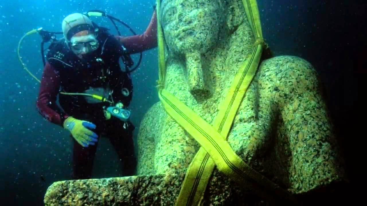 Ancient Buildings Sunken Ancient Egyptian City Discovered After 1200 Years