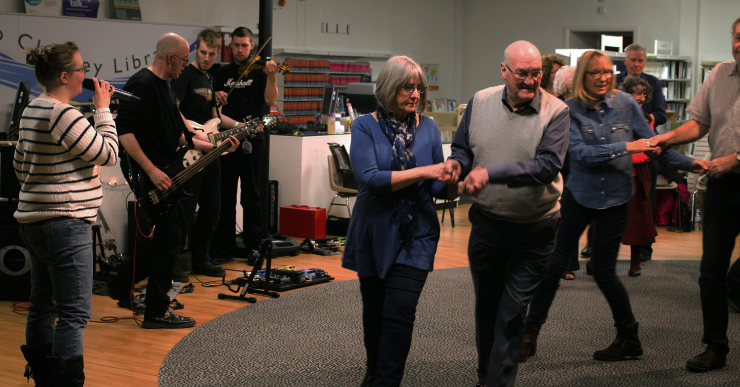 Friends Of Chorley Library Barn Dance Between The Bookshelves