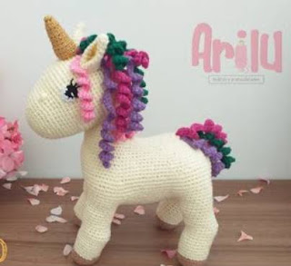 PATRON GRATIS UNICORNIO AMIGURUMI 39742