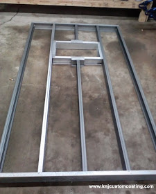 powder coating oven door frame