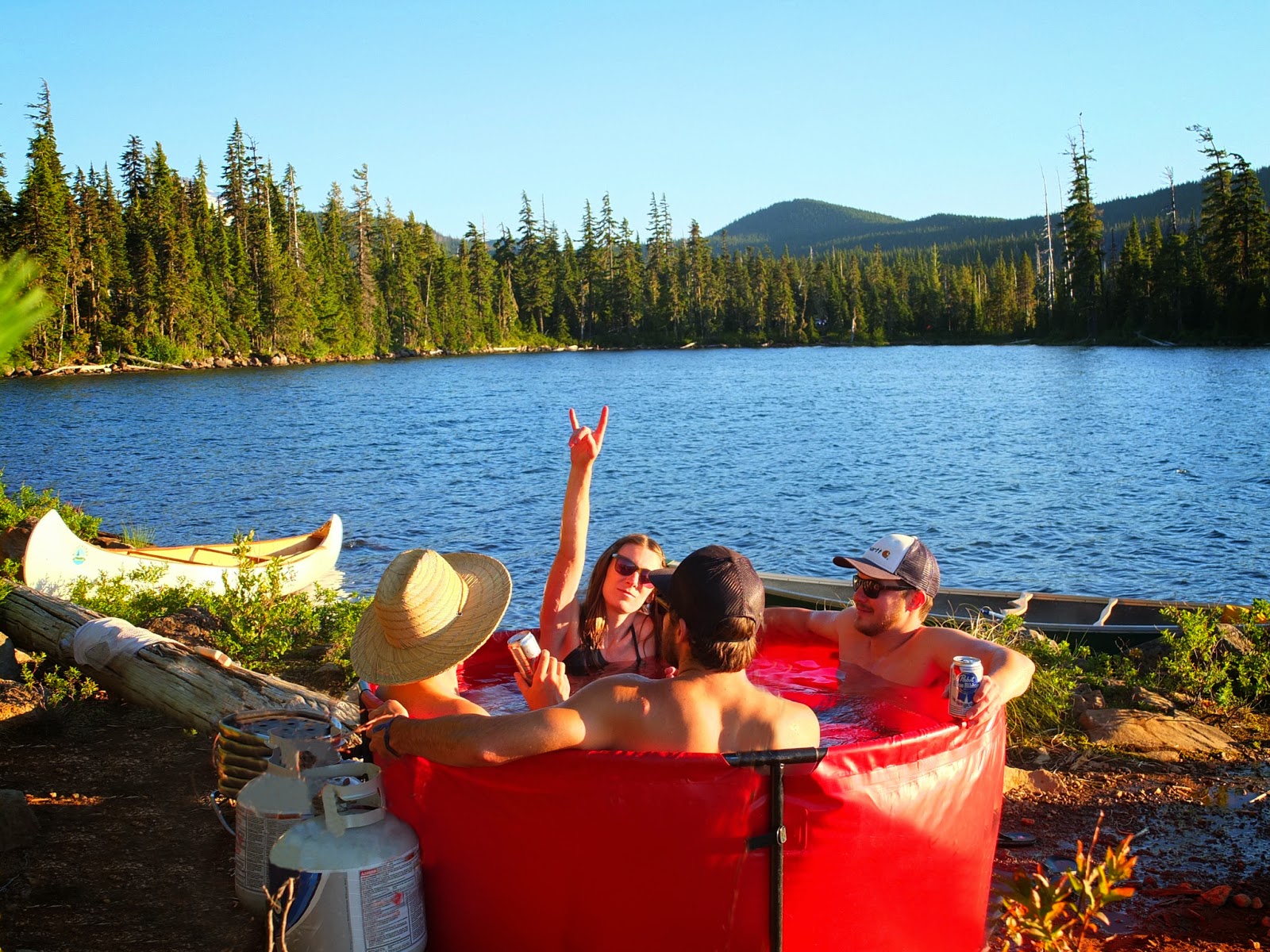 Bigfire Camping Gear Reviews Blog Nomad Collapsible Hot Tub 