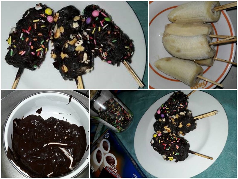 Bikin Stik Es Pisang Coklat Yuk! cocok nih disantap di Bikin Stik Es Pisang Coklat Yuk! cocok nih disantap di