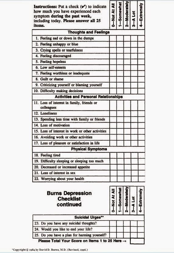 david-burns-worksheets