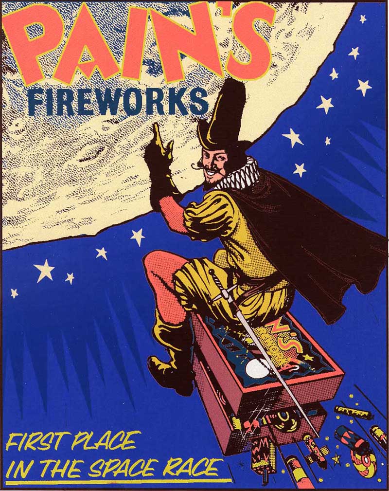 PAIN's vintage Fireworks posters