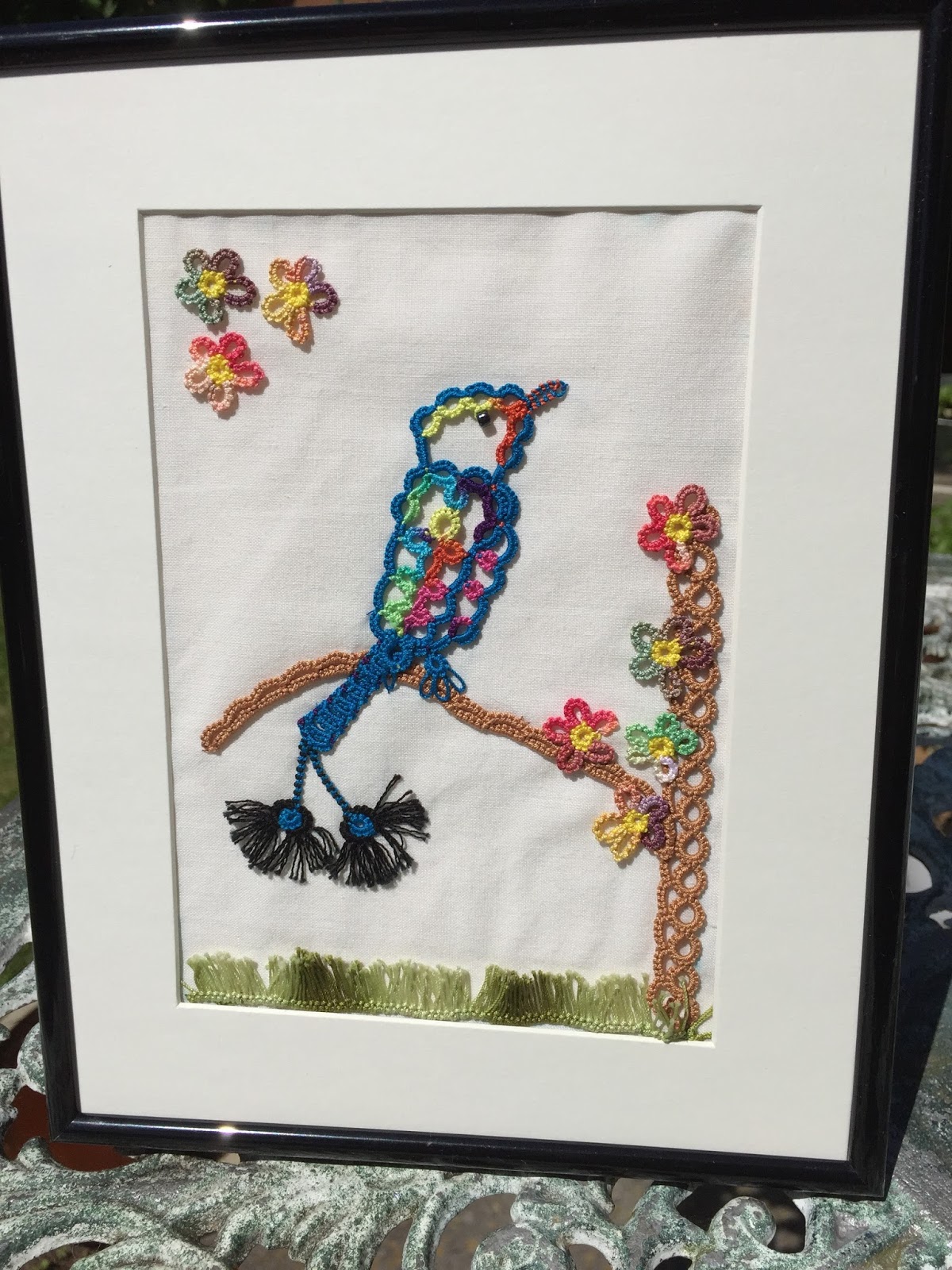 Tatted Bird Pattern Tatting and not a lot else!: New pattern