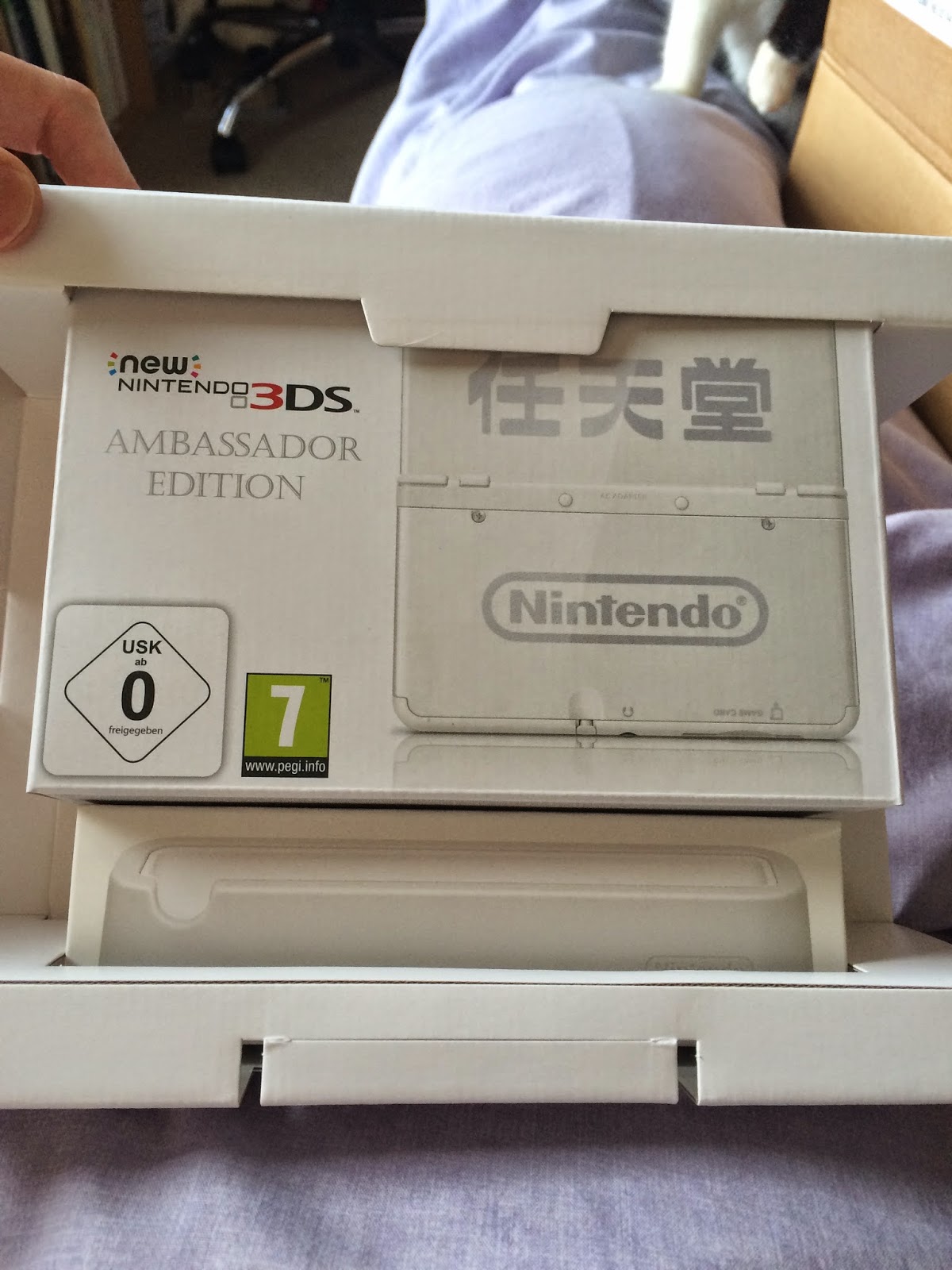 FOODSTUFF FINDS Nintendo New 3DS European Ambassador Edition [by NLi10]