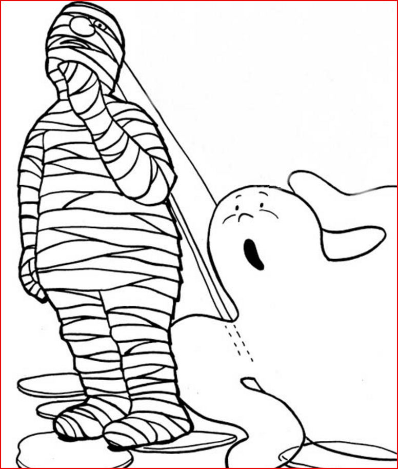 ghosts ghouls goblins coloring pages Halloween coloring.filminspector.com