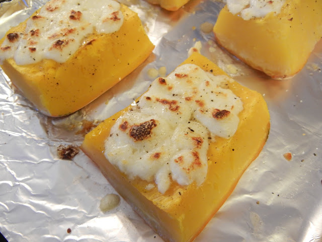 Healthy Thanksgiving Side Dishes - Banana Squash with Melted Mexican Cheese Weight Loss Health Vegetable Recipes