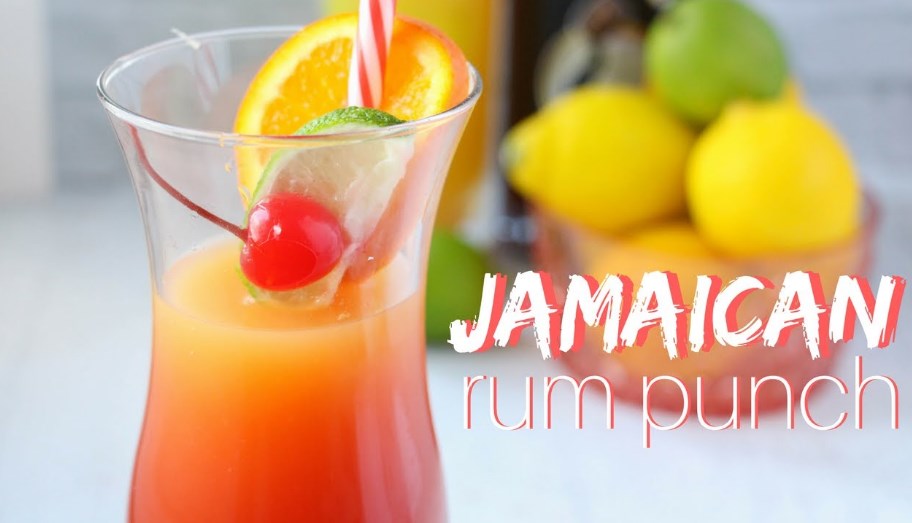 Jamaican Rum Punch #tropical #cocktails