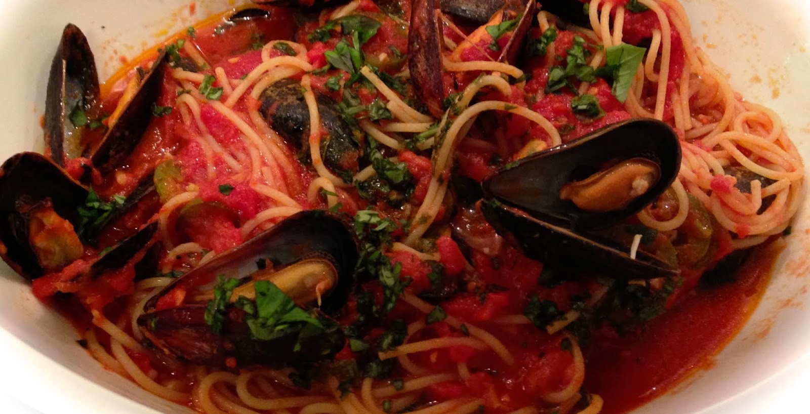 How to Make Mussels Marinara with Spaghetti Recipe Cooking Signature