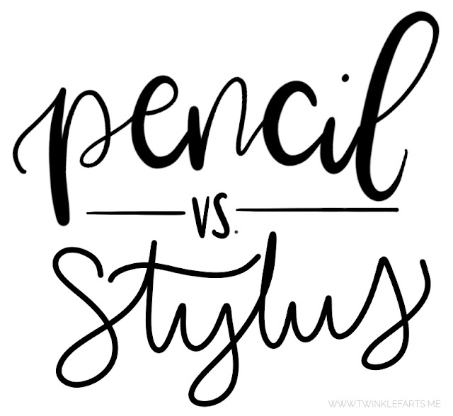 The difference between an Apple Pencil and stylus in Procreate ipad procreate silhouette studio, drawing app, silhouette america blog, silhouette 101