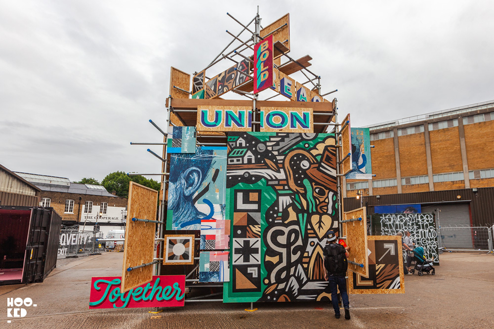 Festival Iminente curated by Portuguese artist Vhils