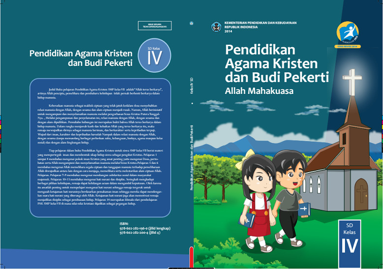 Download Buku Guru Agama Kristen dan BP SD Kelas IV