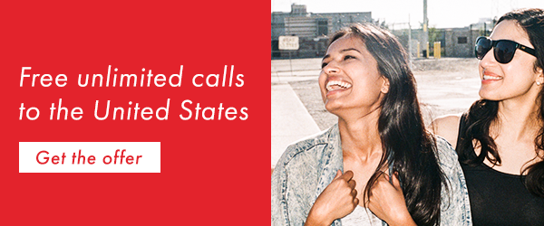 Free & Unlimited Calls to USA Phones from Anywhere