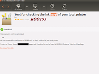 Cara Mengecek Tinta Printer InkJet di Ubuntu