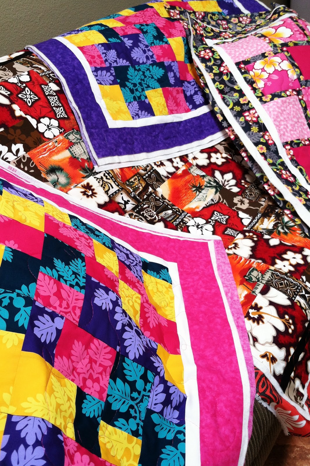 Hawaiian Baby Quilts