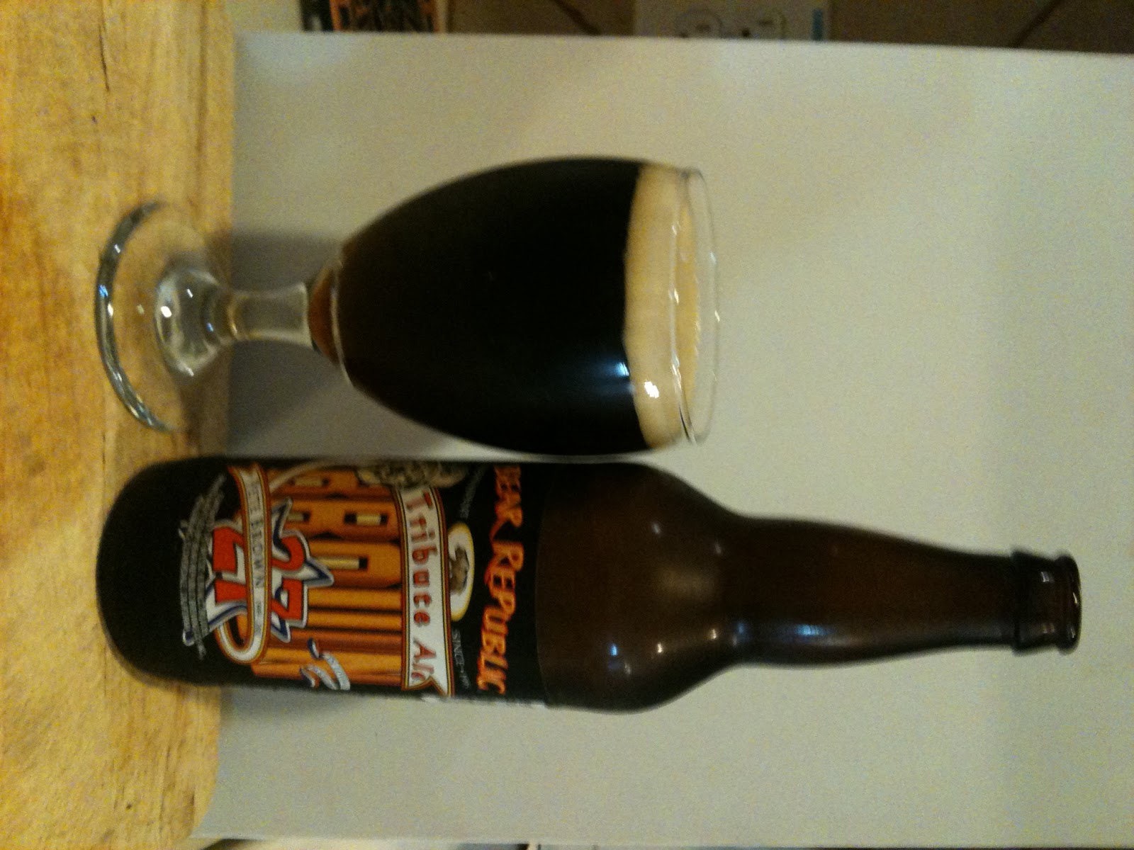 Diary of a Beer Drinker Beer 373 Bear Republic Tribute Ale Pete