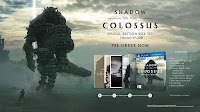 Shadow of the Colossus Game Cover PS4 Special Edition Box Set