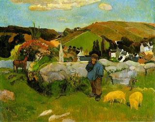 Swineherd - Paul Gauguin
