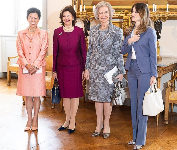 Queen Silvia, Princess Sofia, Queen Sofia and Princess Takamado
