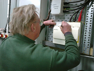 John continues to inspect, maintain and record details of electrical systems
