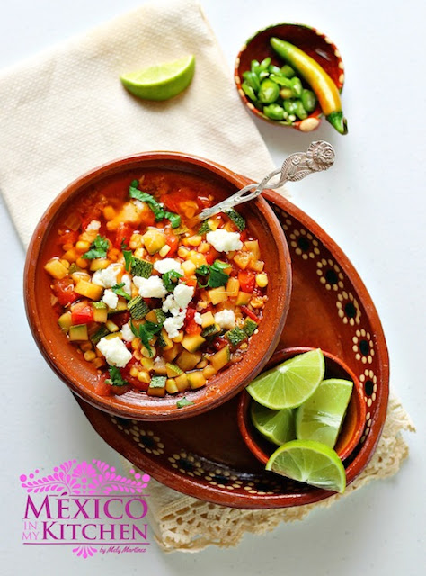 Corn and zucchini soup Corn and zucchini soup