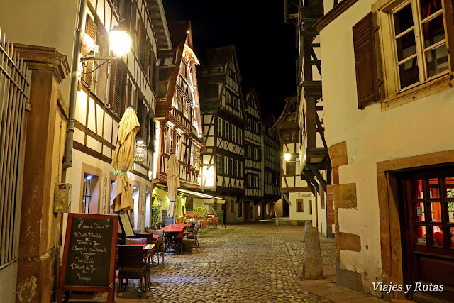 Estrasburgo de noche