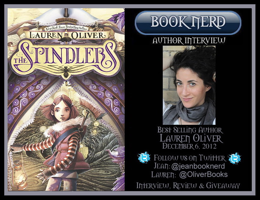NYT Best Selling Lauren Oliver Author Interview JeanBookNerd
