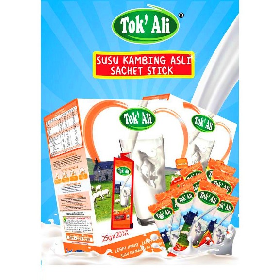  mesti terdengar iklan produk susu kambing Tok Ali di corong radio Susu Kambing Tok Ali! Review harga & Manfaat susu bubuk organik.