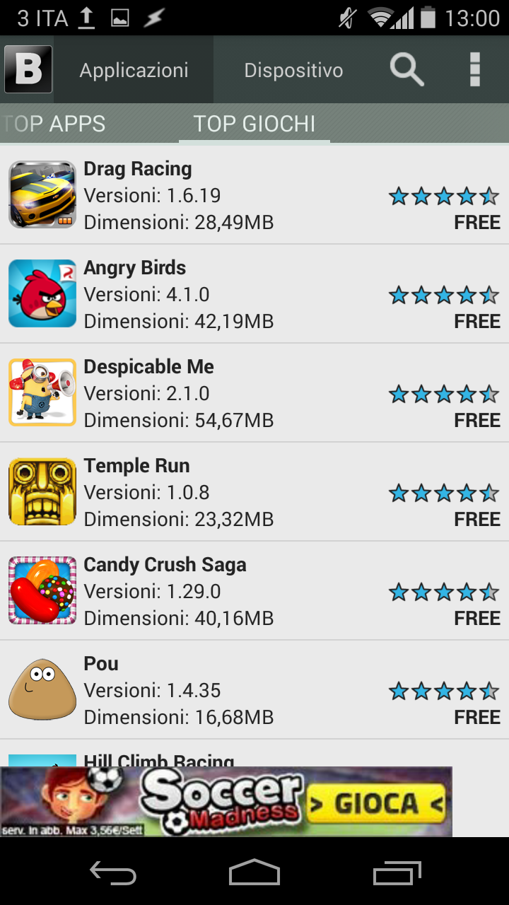 APPLICAZIONI CRACCATE PER ANDROID SCARICA