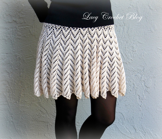 Lacy Crochet: Crochet Lace Skirt