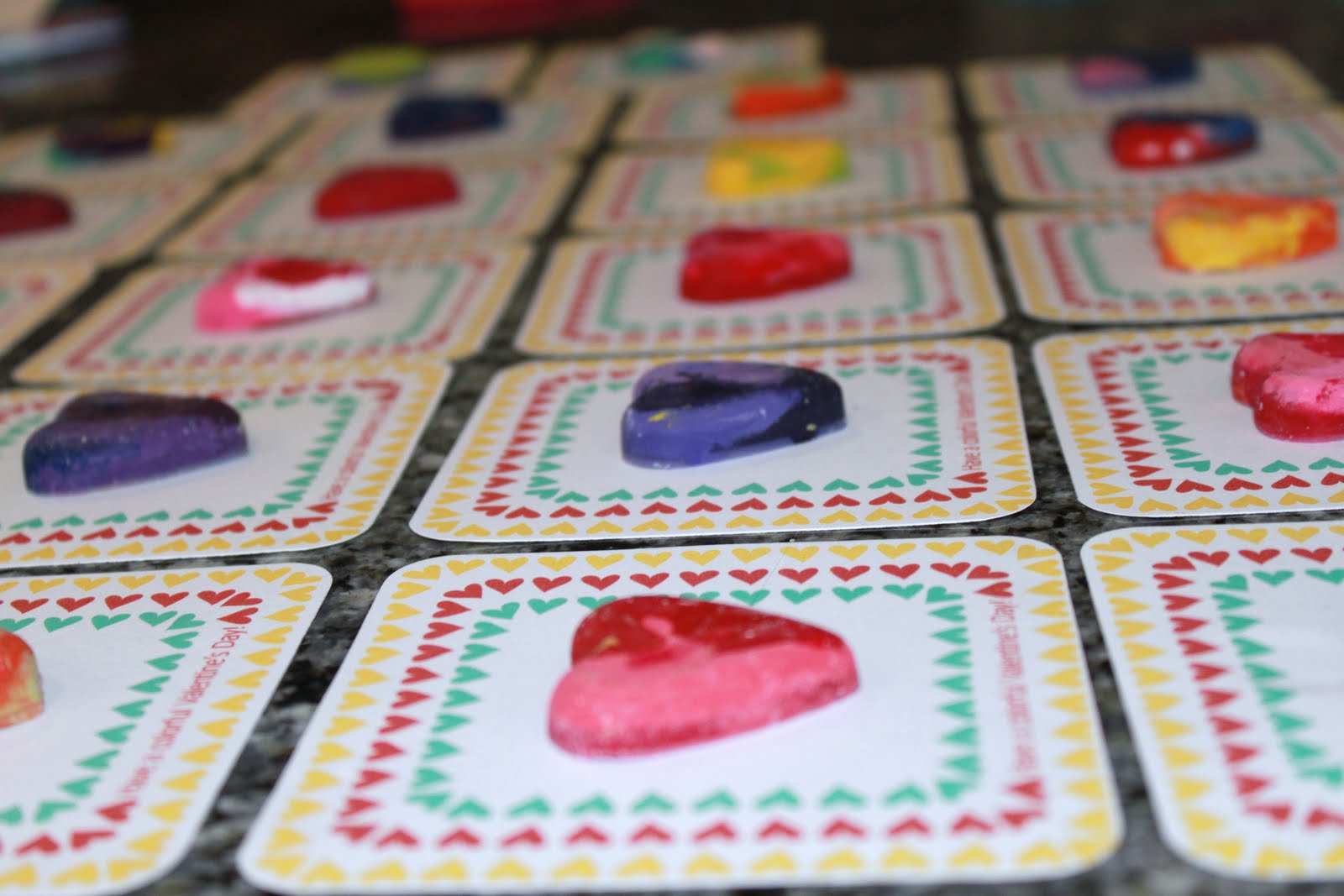 Mommy's Little Peanuts: Homemade Crayon Valentines