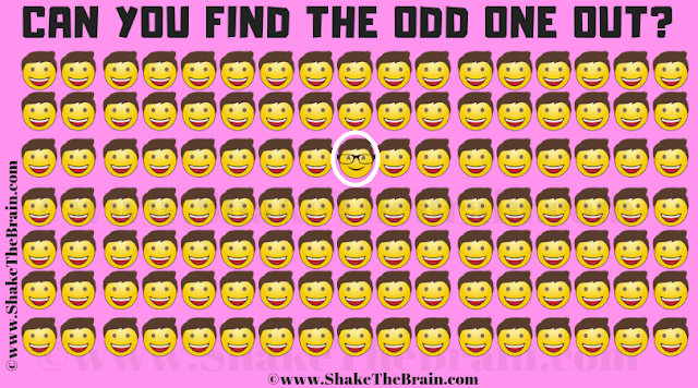 Answer of Odd Emoji Out Puzzle to Tickle your Brain