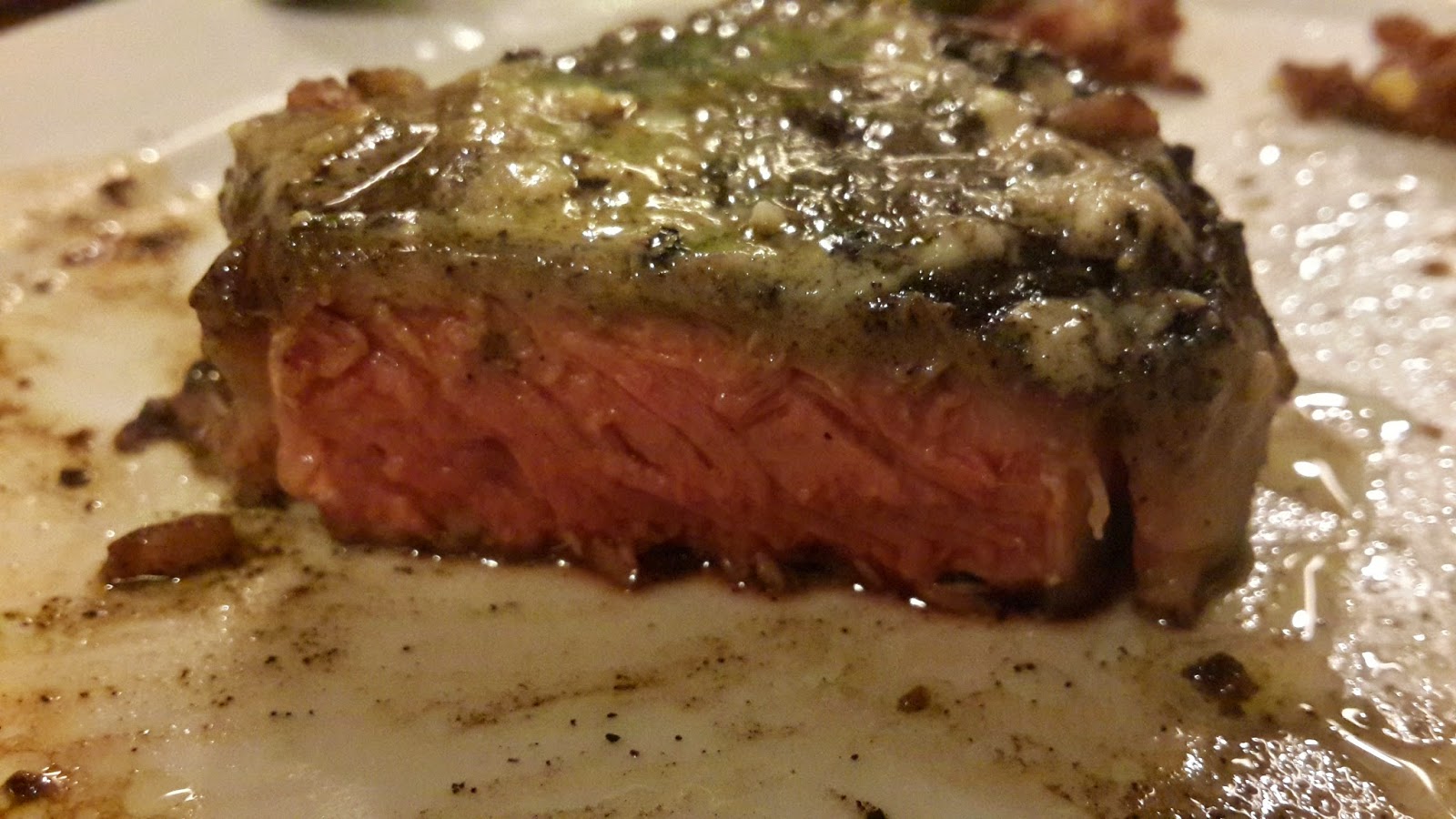 The BBQ Bible Espresso Glazed Steaks with a Cheesy Coffee & Butter Topping