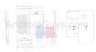 HTC Dream G1 mockup design