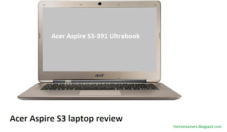 Acer Aspire S3-391 Ultrabook review