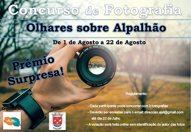 CONCURSO DE FOTOGRAFIA "OLHARES SOBRE ALPALHÃO"
