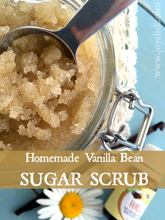 DIY vanillabean SUGAR SCRUB Feel the youth emerge in your skin