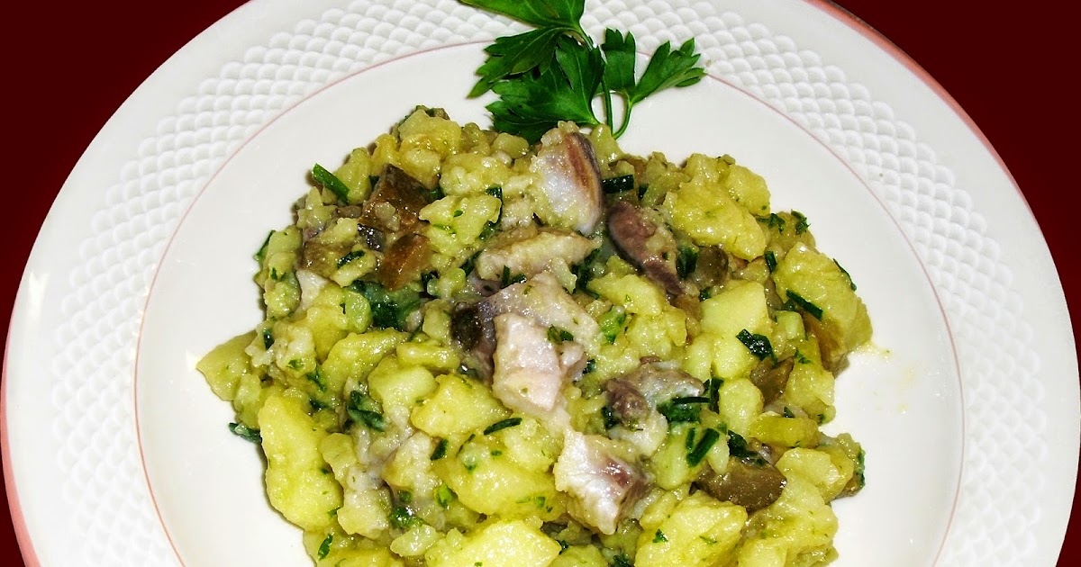 Futtern wie bei Muttern: Kartoffel- Matjessalat