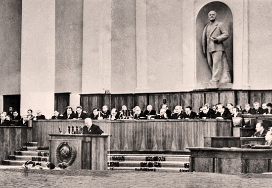 Chruščёv XX Congresso Chruščёv al XX Congresso del PCUS