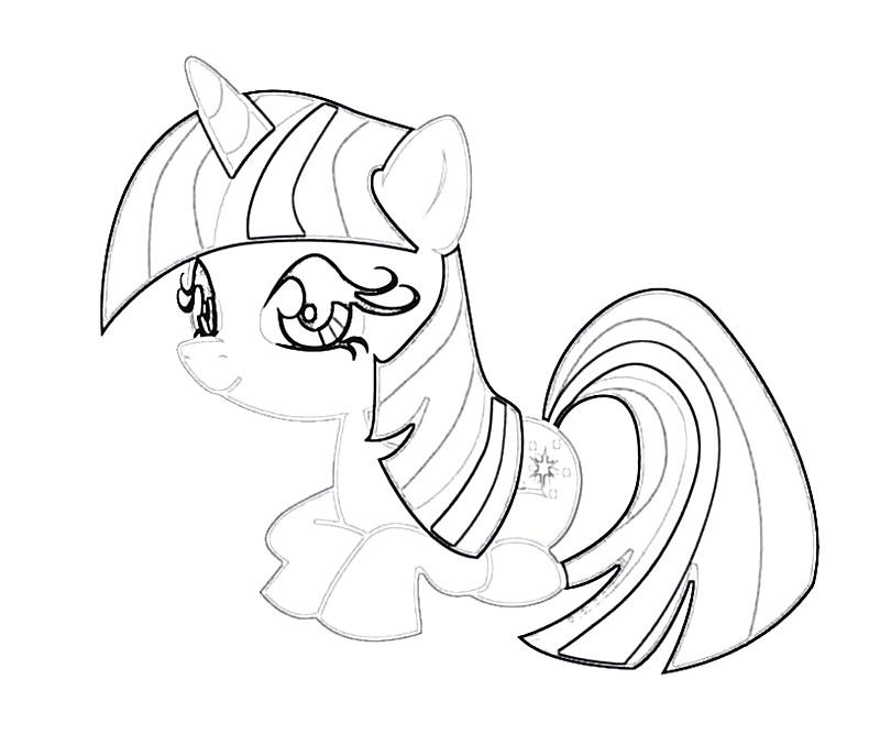 22 Twilight Sparkle Coloring Page