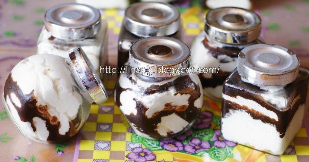 Chilled Chocolate Cheese Cake In Jar - TERATAK MUTIARA KASIH