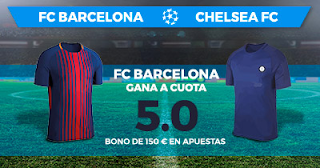 Paston Megacuota: Champions League Barcelona vs Chelsea 14 marzo Paston Megacuota: Champions League Barcelona vs Chelsea 14 marzo