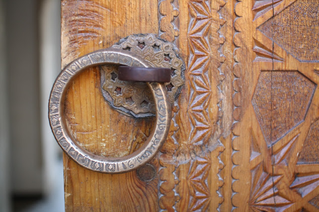 Ouzbékistan, Boukhara, mosquée, Kaylan, porte, © L. Gigout, 2010