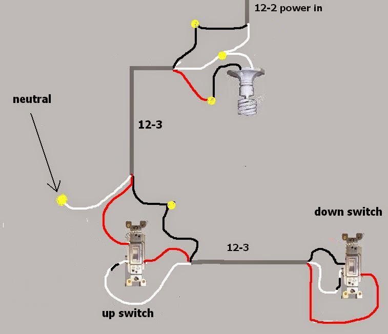 Electric Work: Fan Light wiring diagram