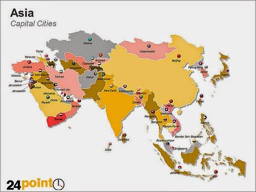 Secara Astronomis Benua Asia Terletak Pada