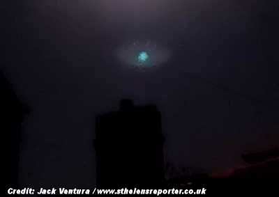 UFOs Spotted in Skies Above St Helens 10-4-15