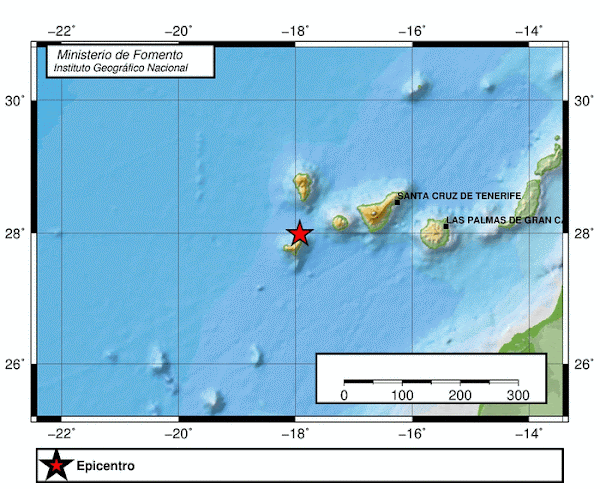 El terremoto de El Hierro de hoy 20 abril muy sentido El terremoto de El Hierro de hoy 20 abril muy sentido