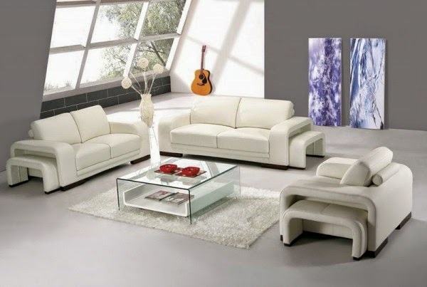 Living room in white &#8211; 30 bright ideas!