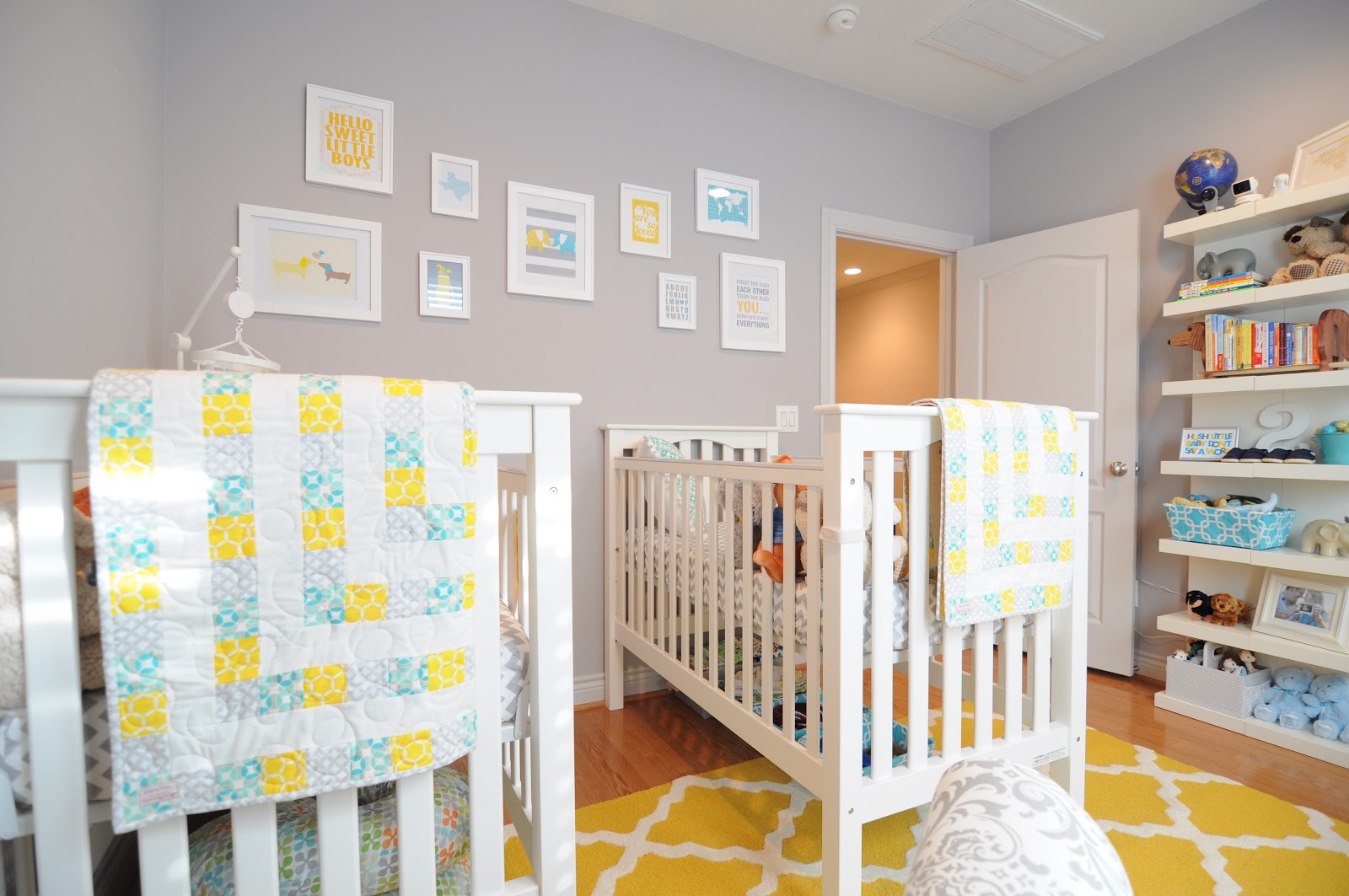 Enduring Arts Yellow and Grey Nursery